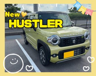 Newハスラー！試乗車がきました✨